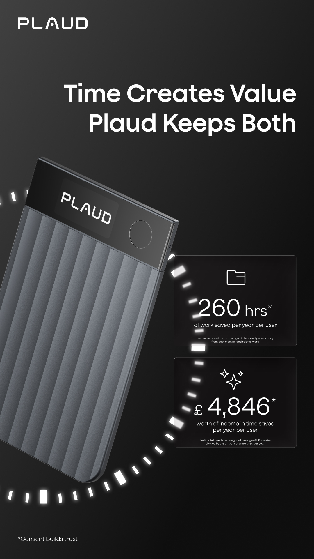 Plaud Facebook ad