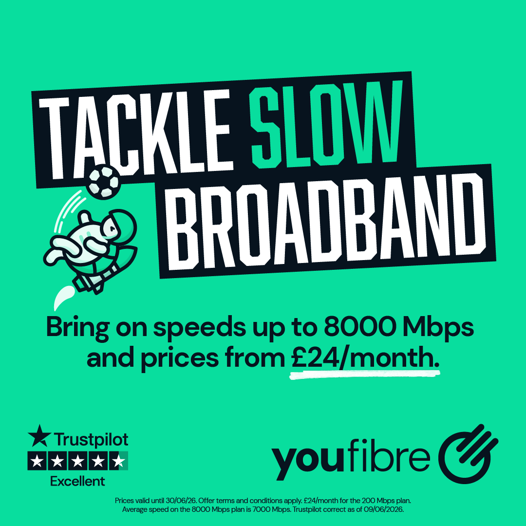 YouFibre Facebook ad