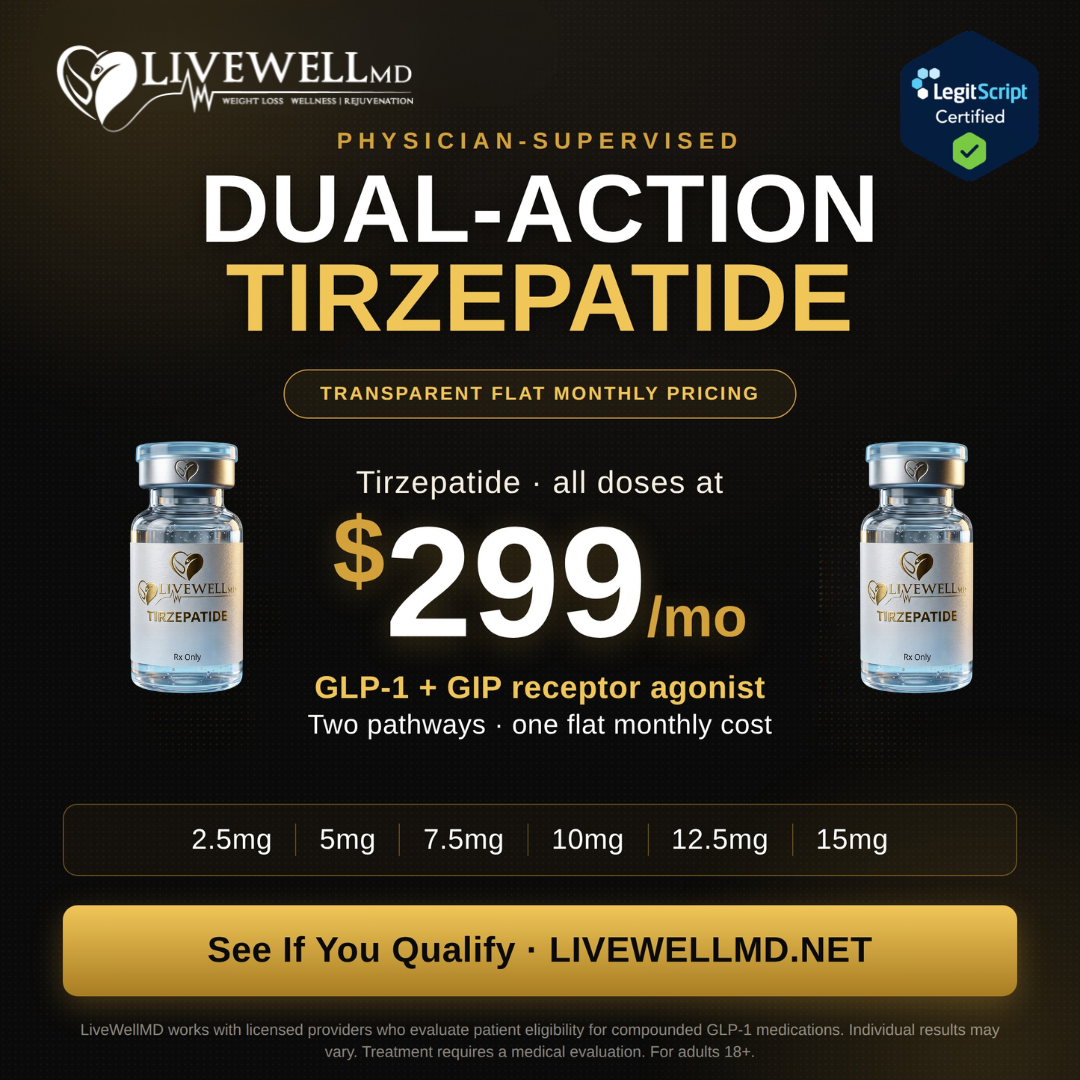LiveWellmd San Clemente Facebook ad: Book Your Consultation!