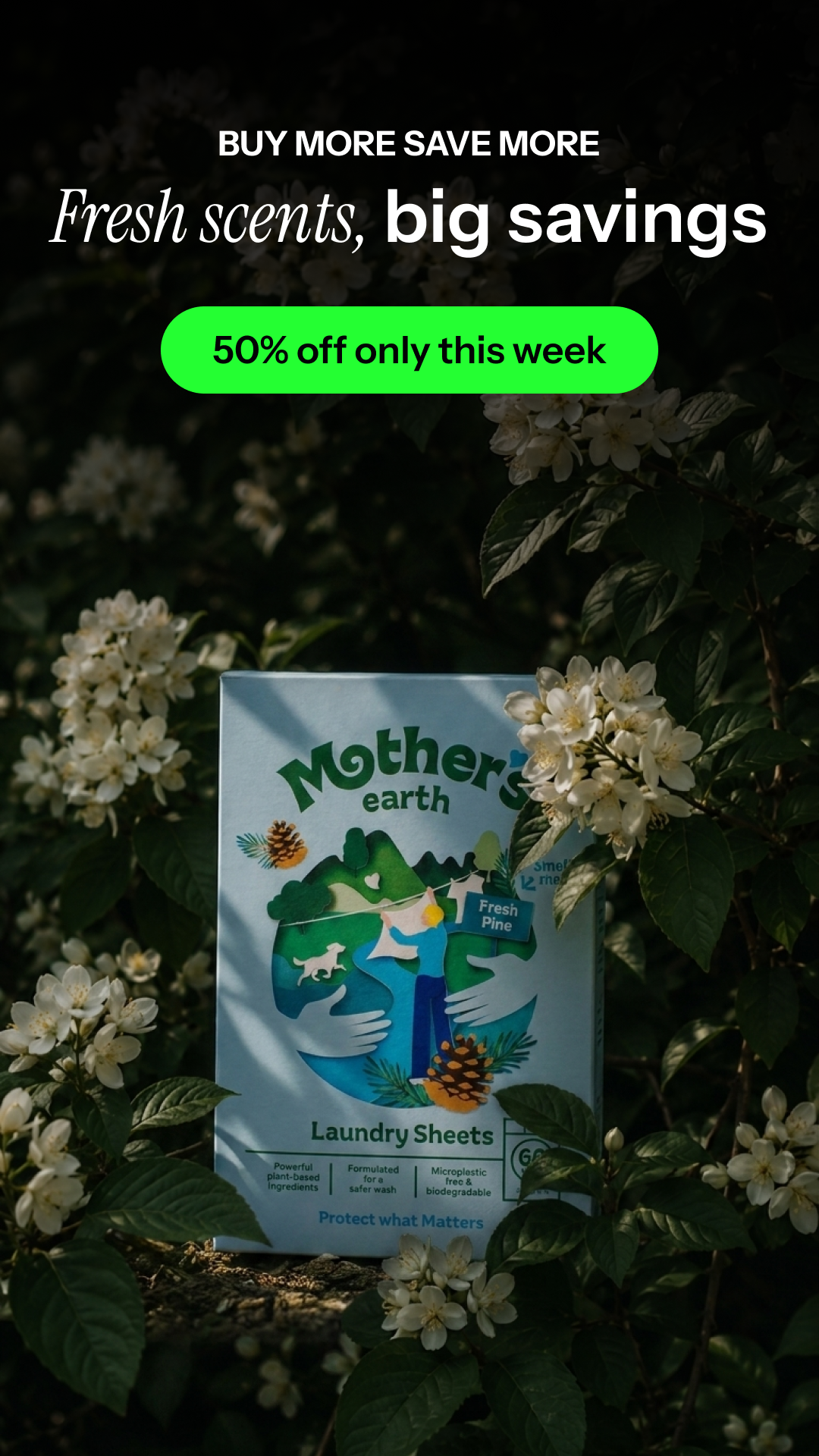 Mothers Earth Facebook ad