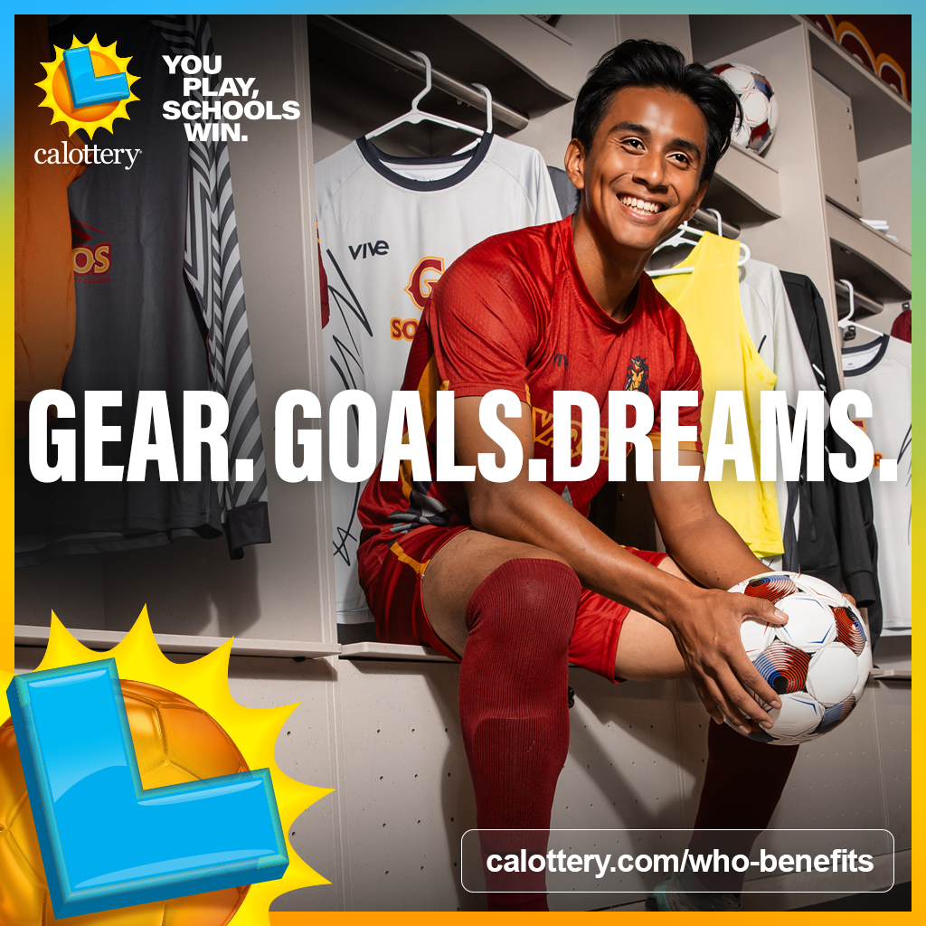 California Lottery Facebook ad