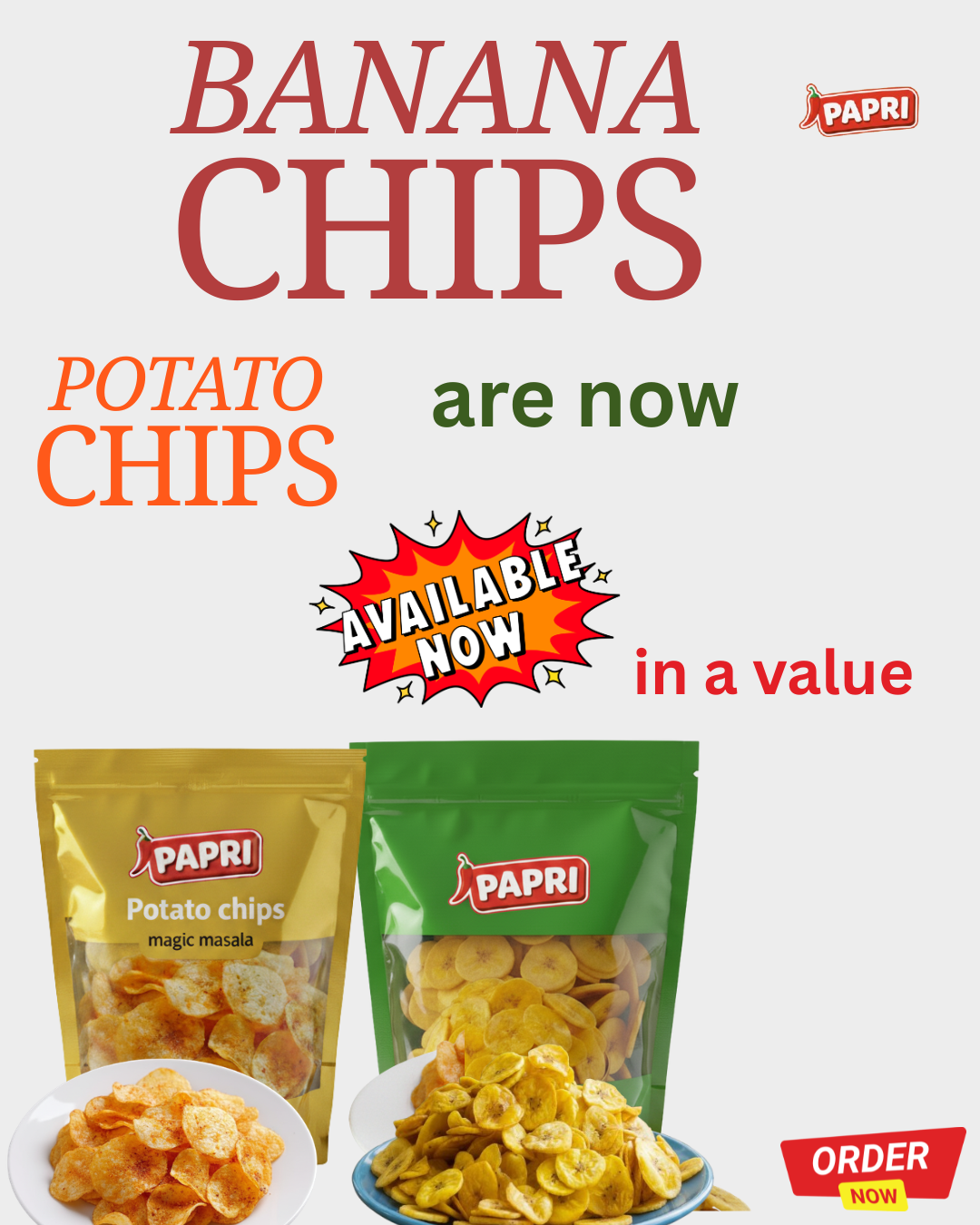 PAPRI Facebook ad: The Crunch You’ll Keep Craving The kind of crunch you miss…