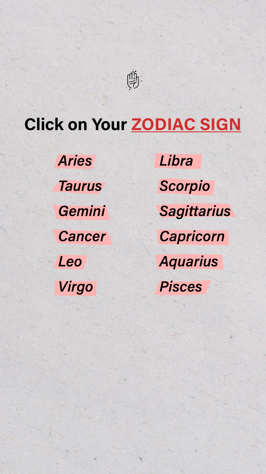 Zodiac Unveiled Daily Facebook ad