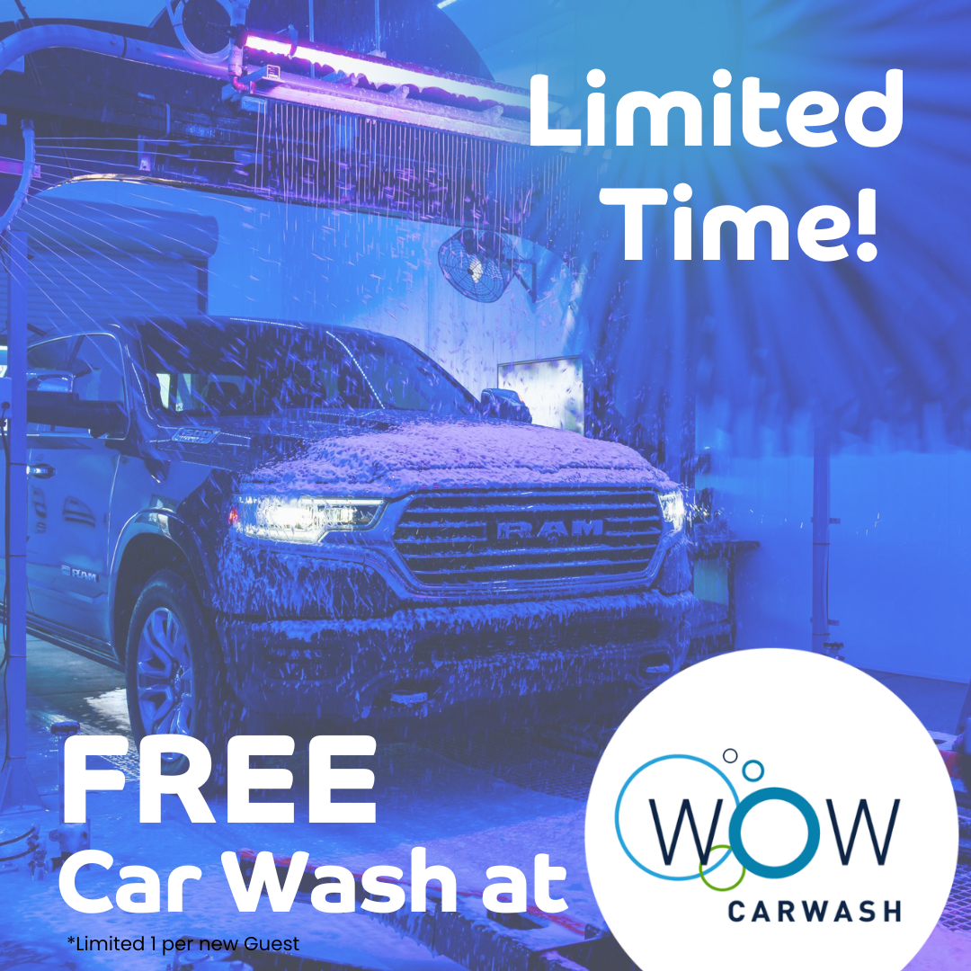 WOW Carwash Facebook ad