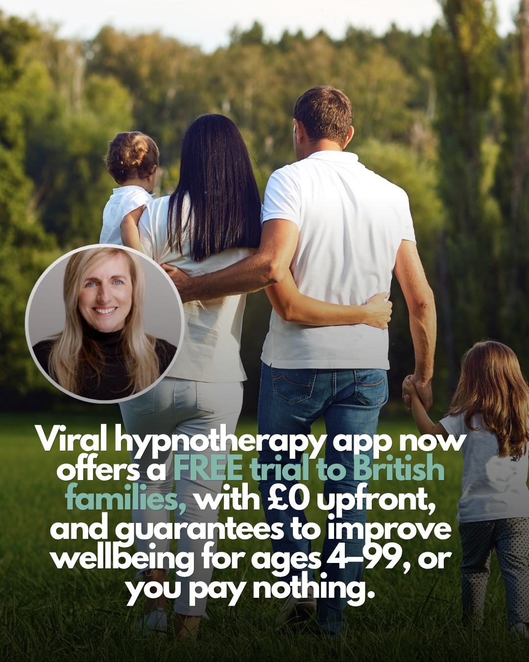 Clear Minds Hypnotherapy Facebook ad