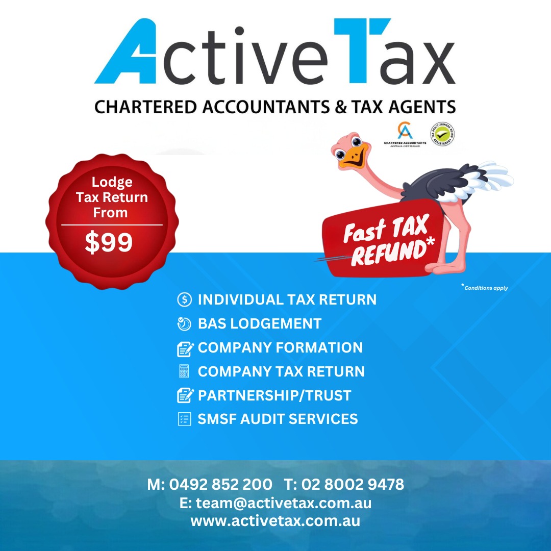 Active Tax Services Facebook ad: Get the Most from Your Tax Refund!