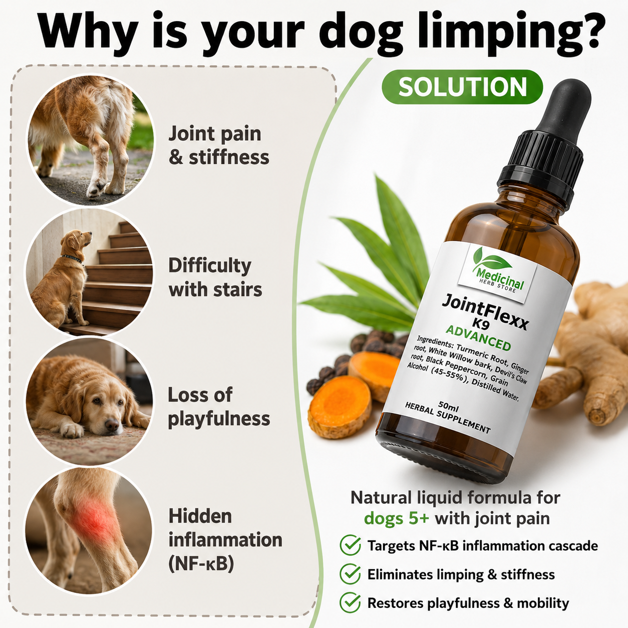Medicinal Herb Store Facebook ad