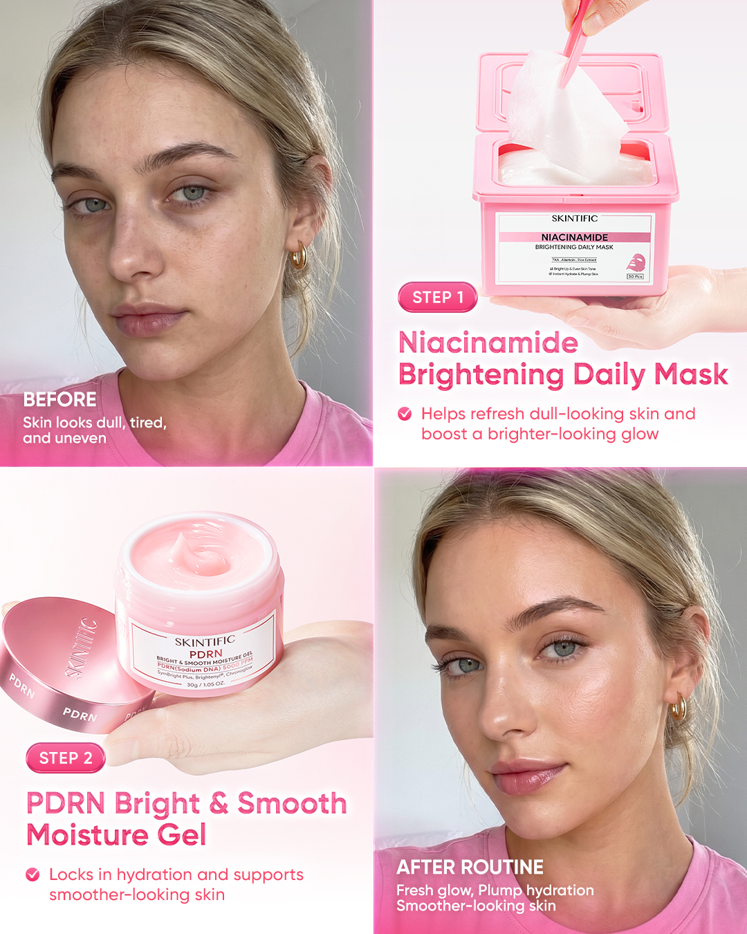 SkintificShop Facebook ad