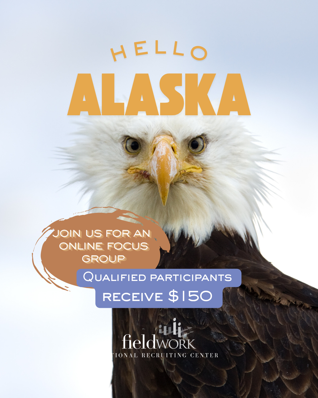 Fieldwork NRC Facebook ad: Online Discussion for Alaska Residents