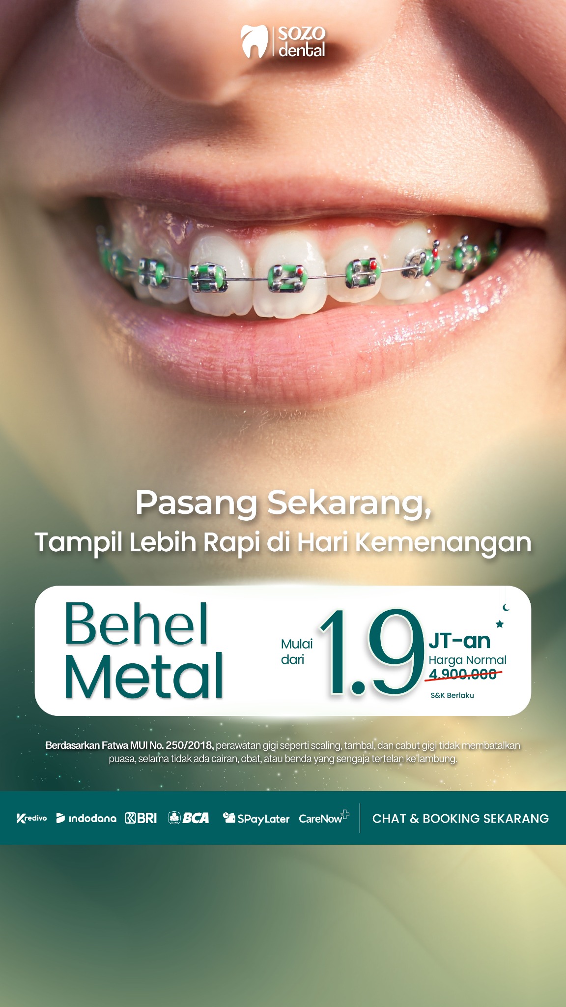 Sozo Dental Clinic Facebook ad