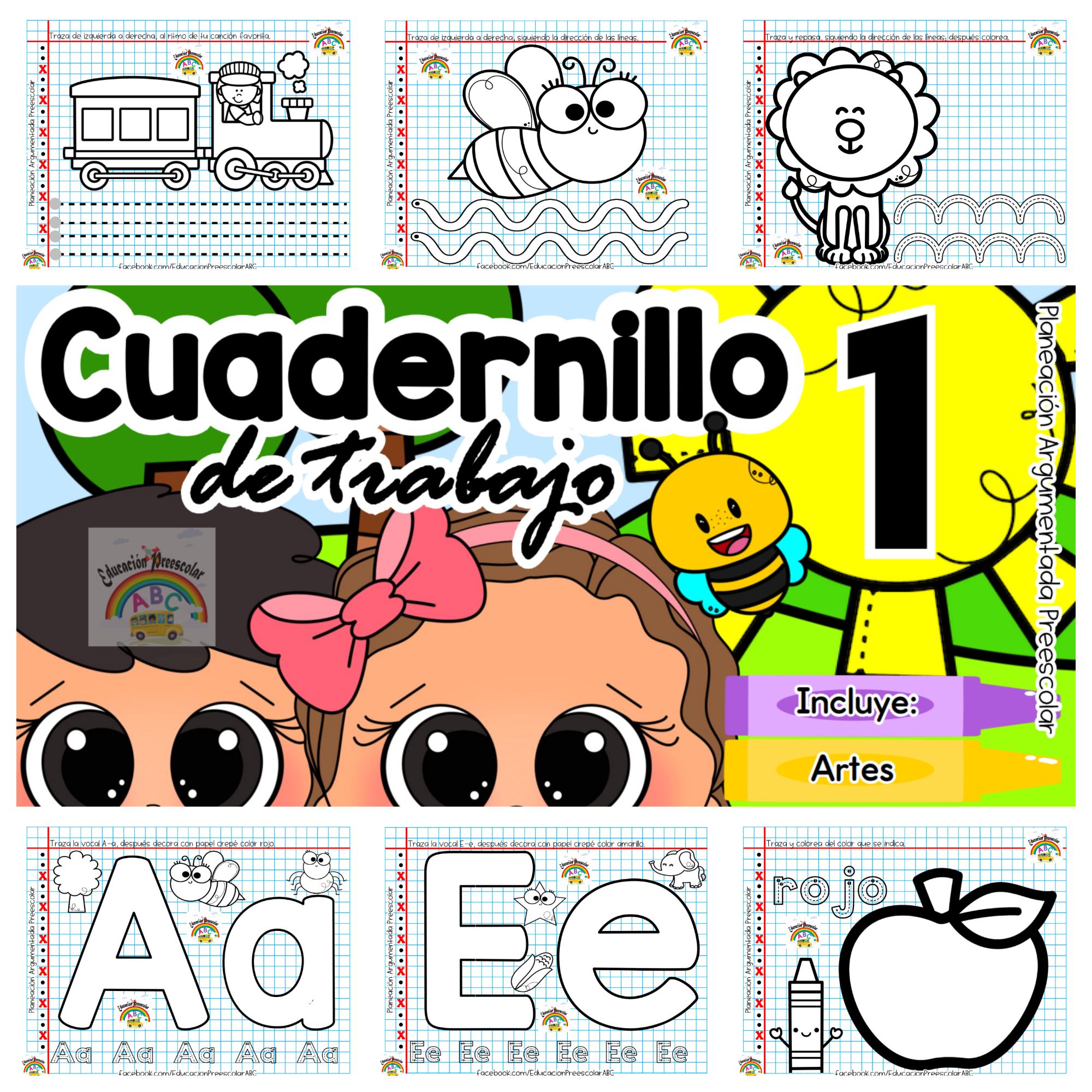 Planeación Argumentada Preescolar Facebook ad: PREESCOLAR CUADERNILLO 1