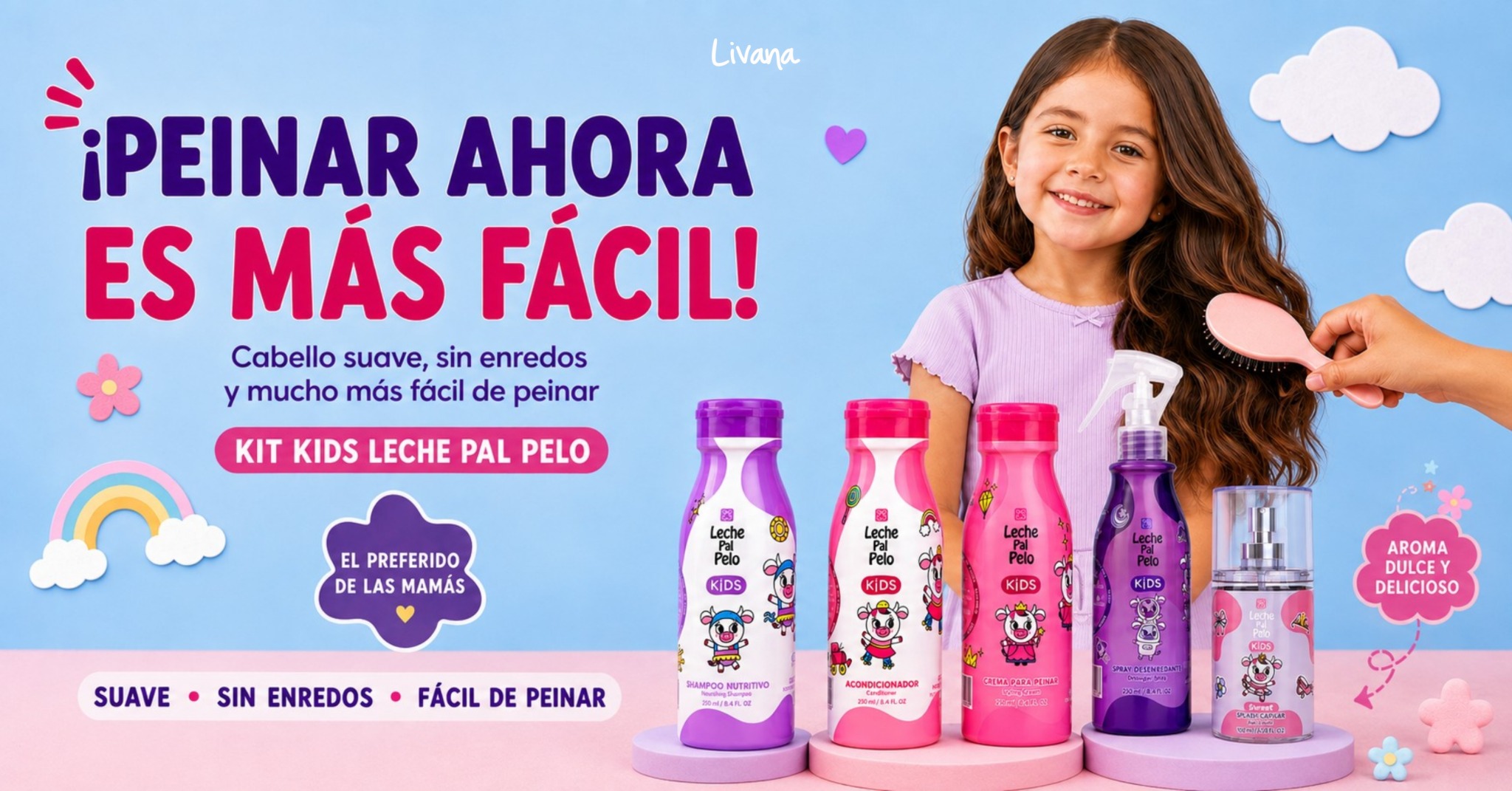 Livana Facebook ad: El Kit Kids que lo hace más práctico