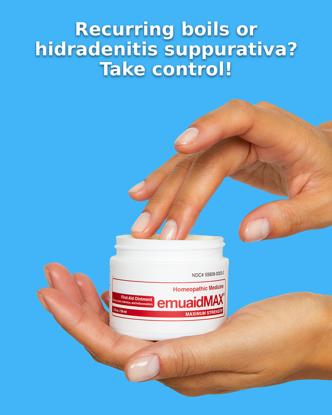 Emuaid Facebook ad