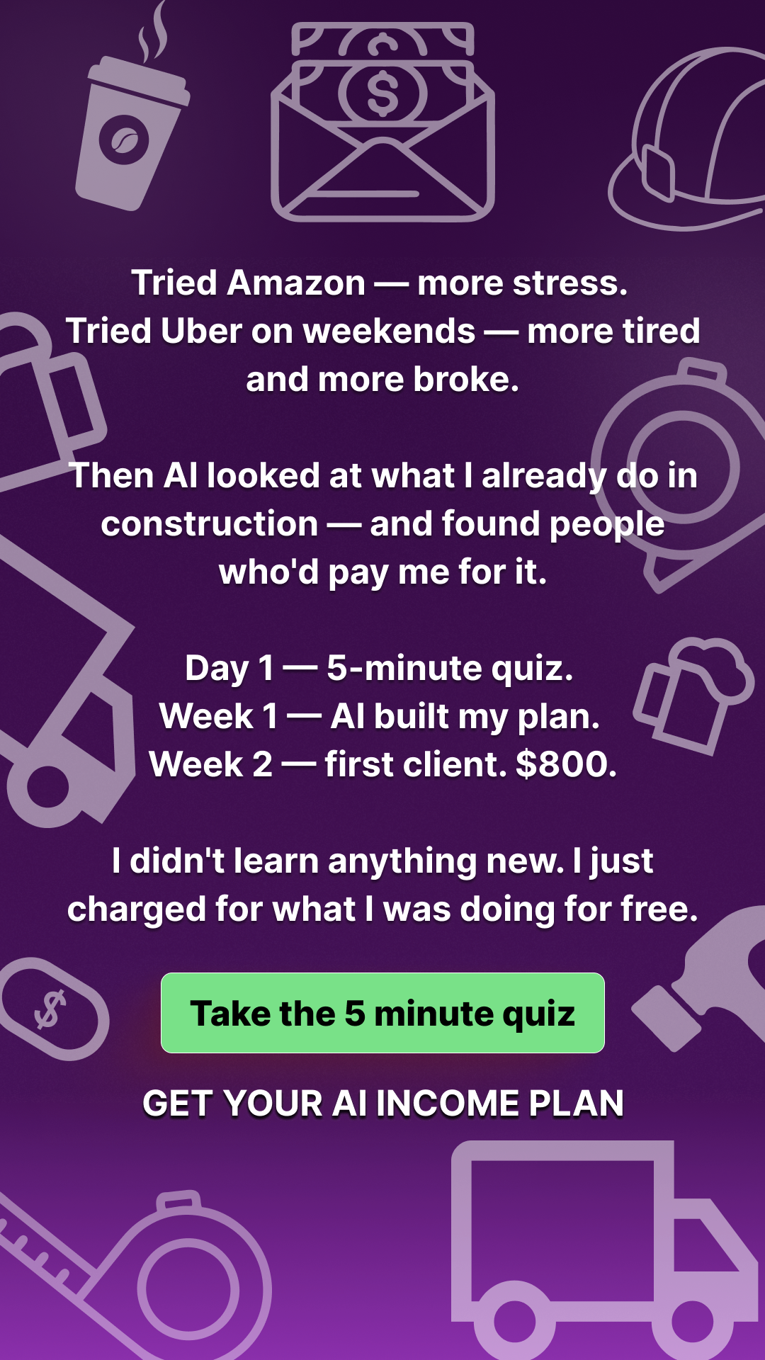 Practical AI Facebook ad