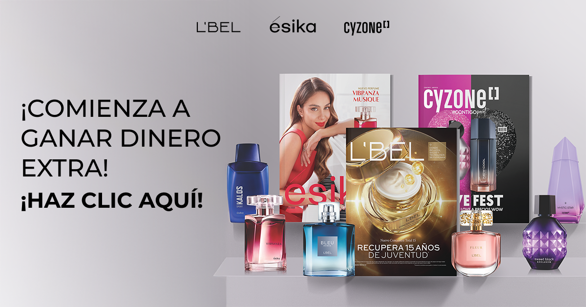 L'BEL, ésika y Cyzone Facebook ad