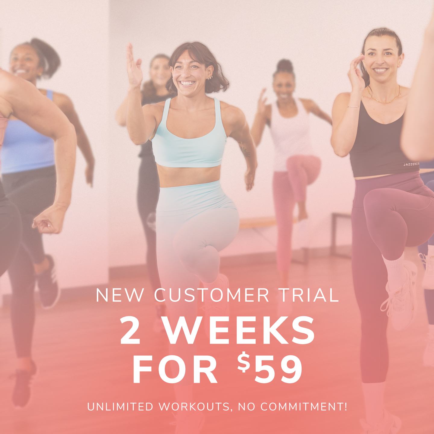 Jazzercise Facebook ad