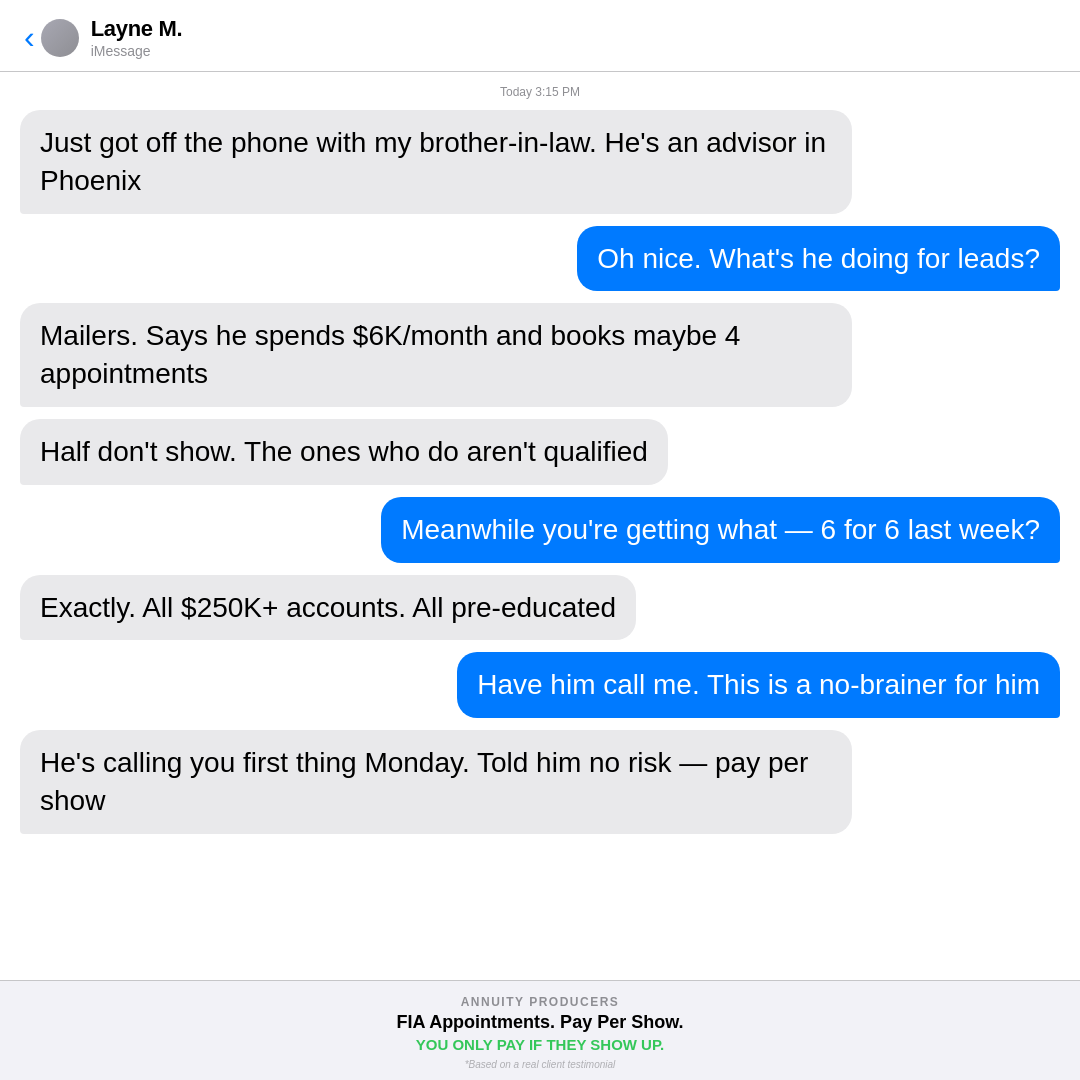 Advanced Agent Marketing Facebook ad