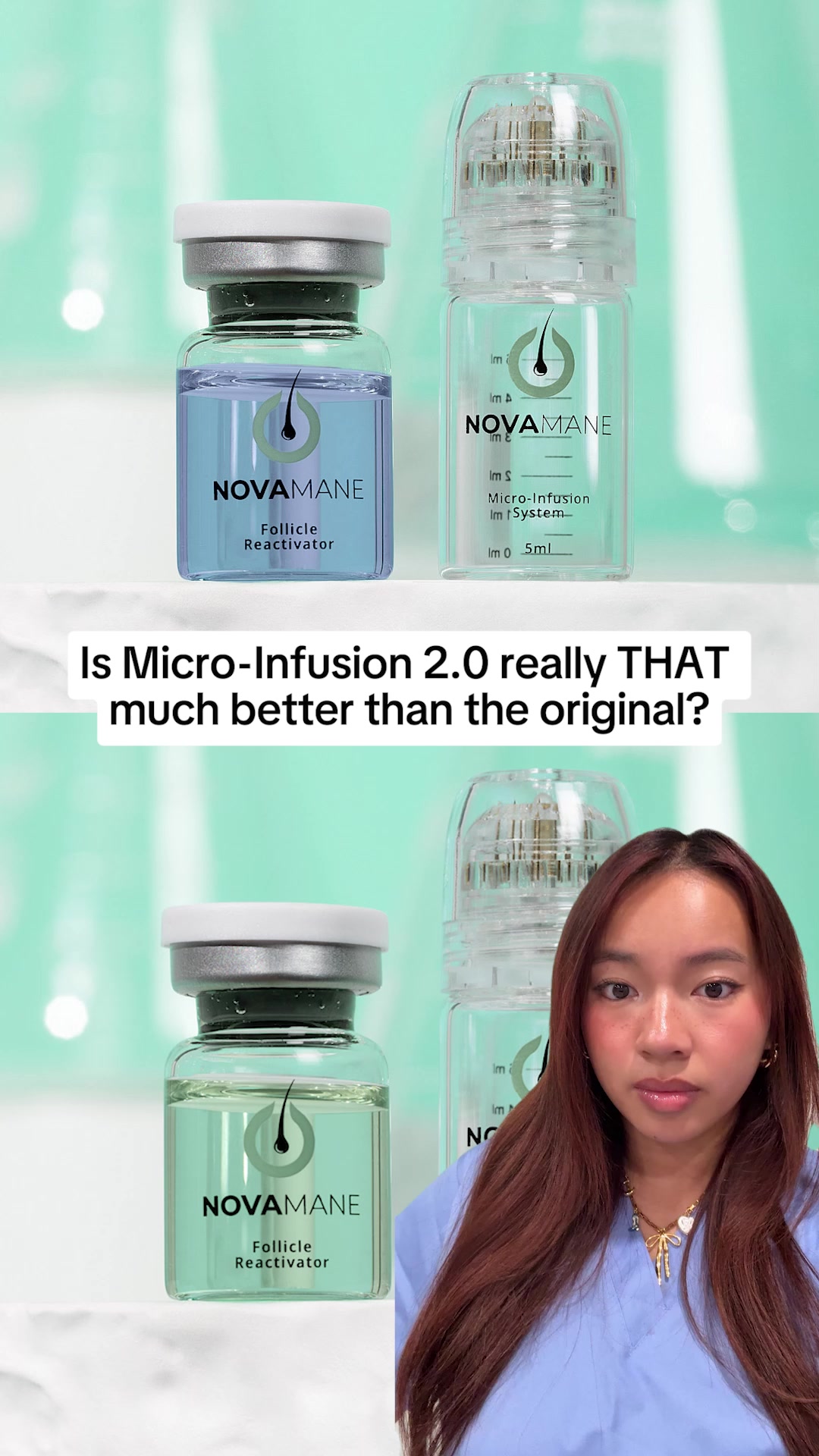 NovaMane Facebook ad: Safest Way To Restore Your Hair (And Keep It)