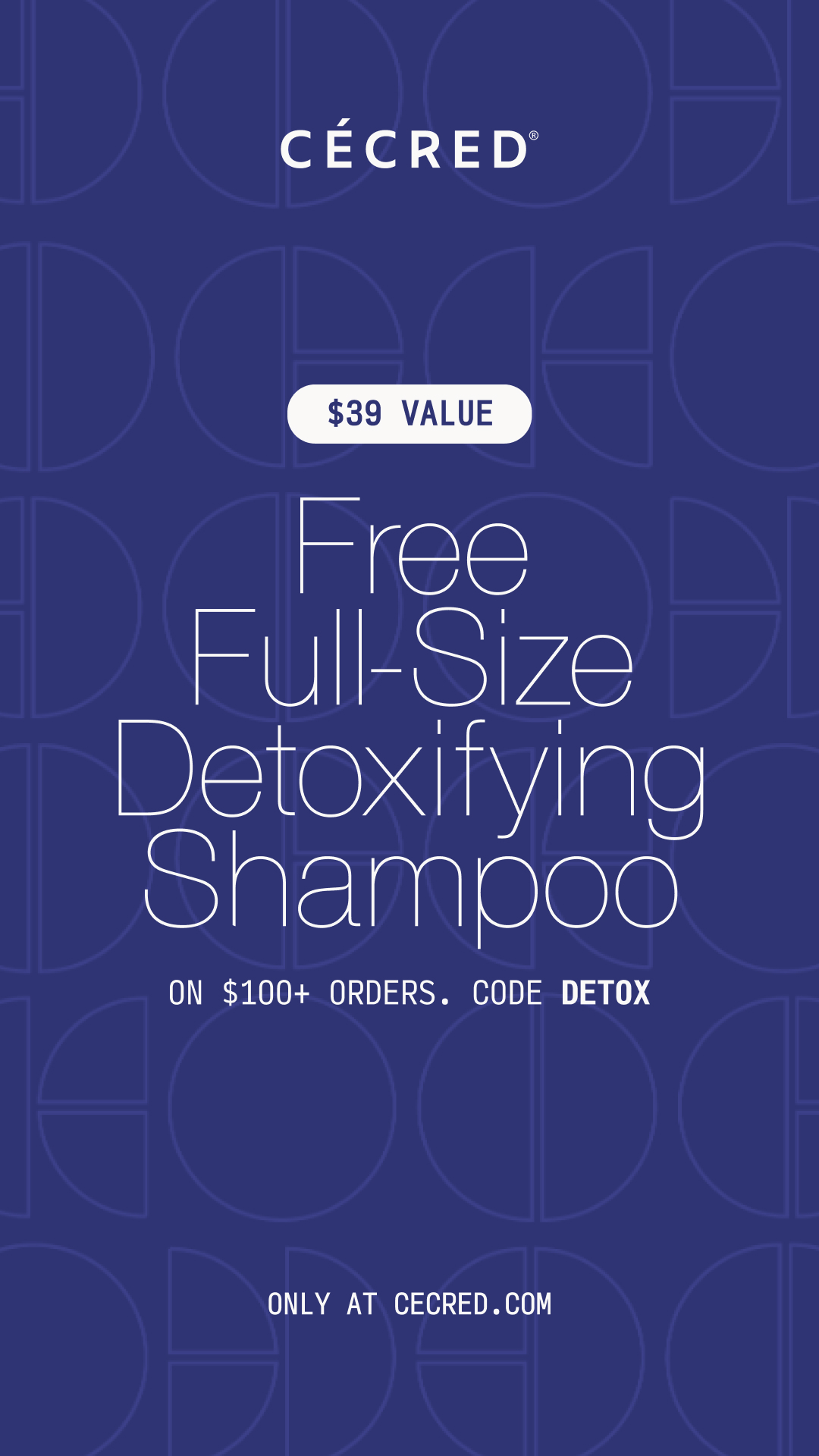 Cecred Facebook ad: Spend $100+, Get a Free Gift