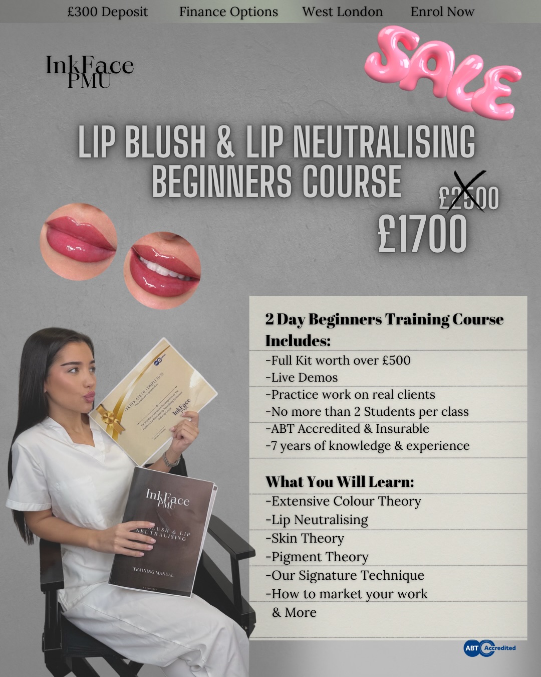 Ink Face Pmu Facebook ad
