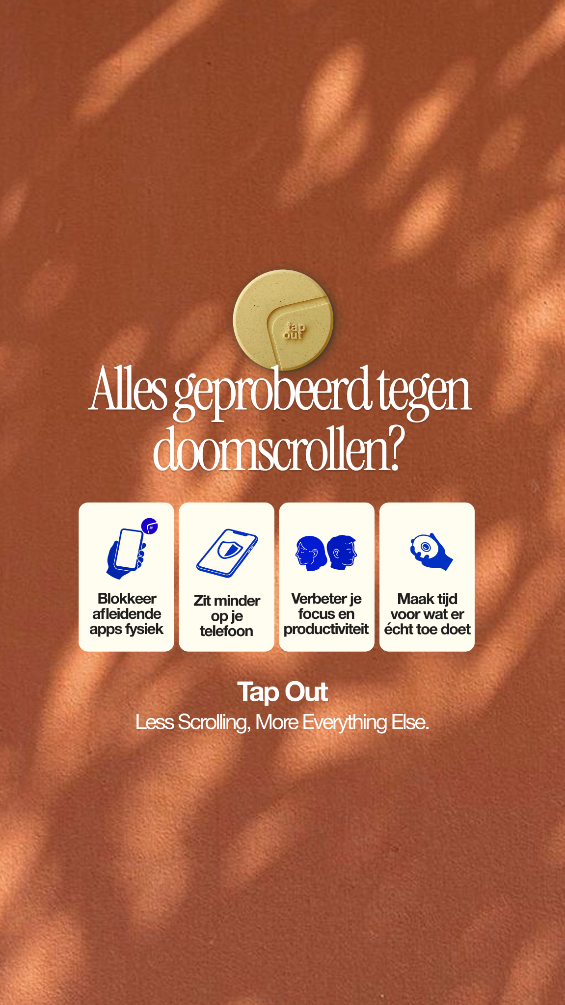 Tap Out Facebook ad
