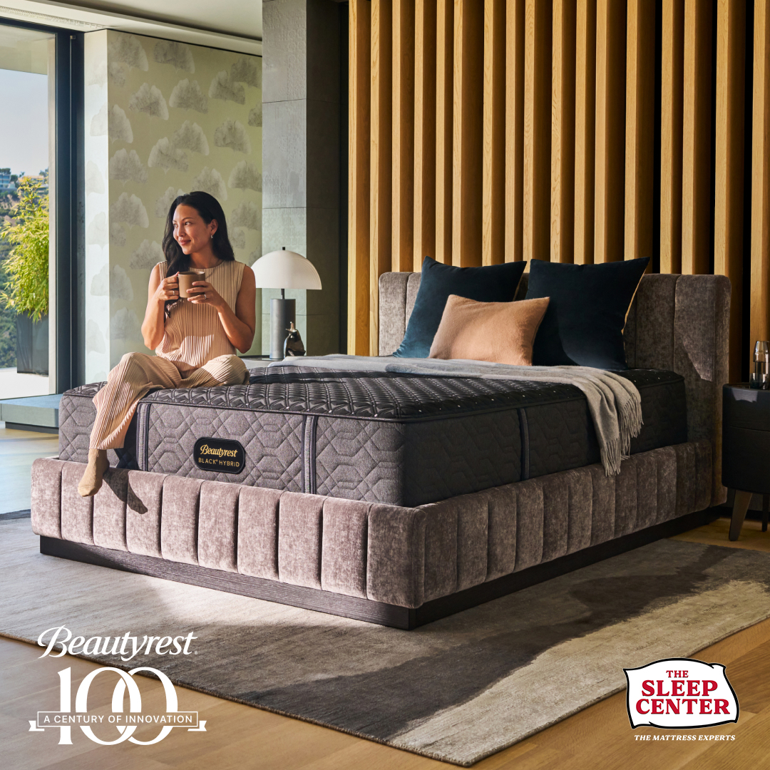 The Sleep Center Facebook ad: For more than 100 years, the Beautyrest mattress…
