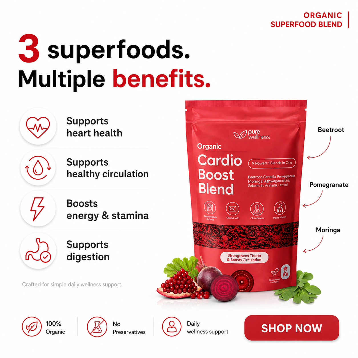 Purewellness.pk Facebook ad