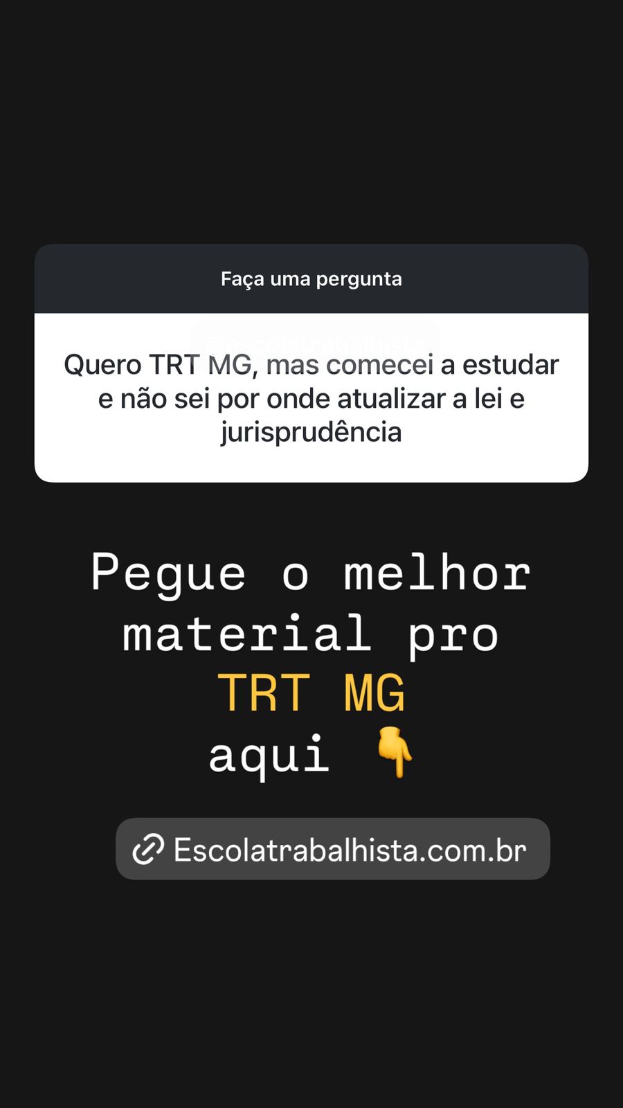 Escola Trabalhista Facebook ad