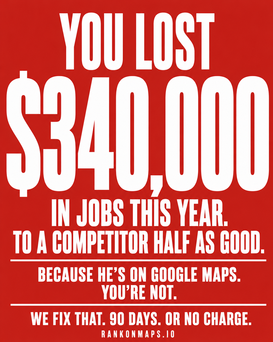 Rank On Maps Facebook ad