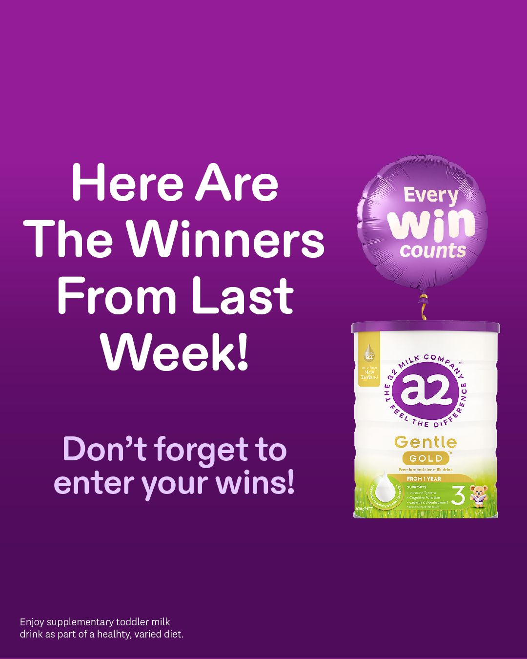 a2 Toddler Australia Facebook ad: From working smarter to moments of growth, let's…