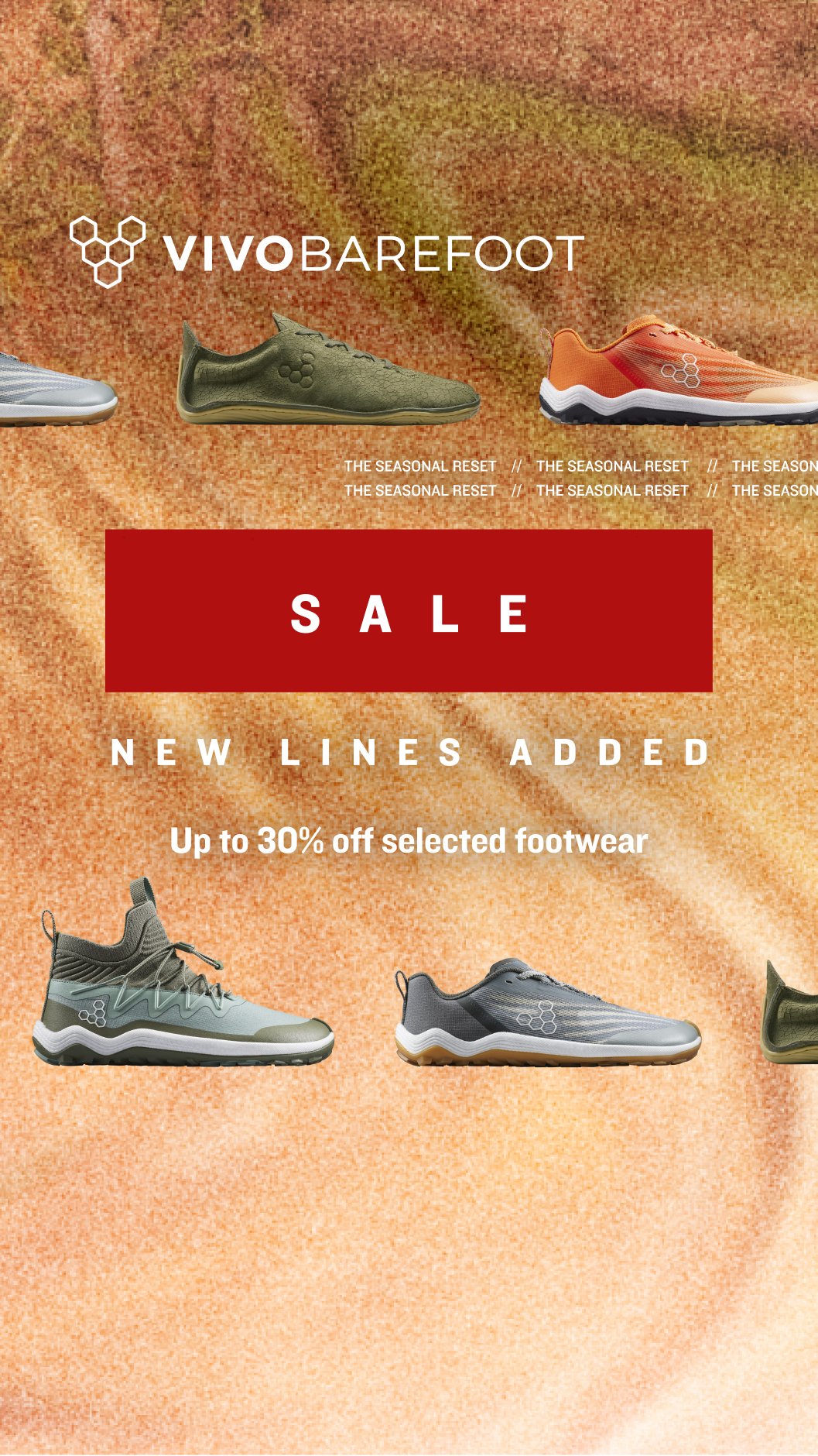 Vivobarefoot Facebook ad