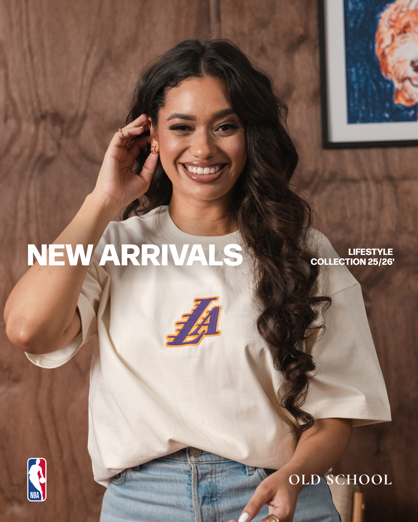 Old School ltd Facebook ad: NBA Africa Original Lifestyle Collection