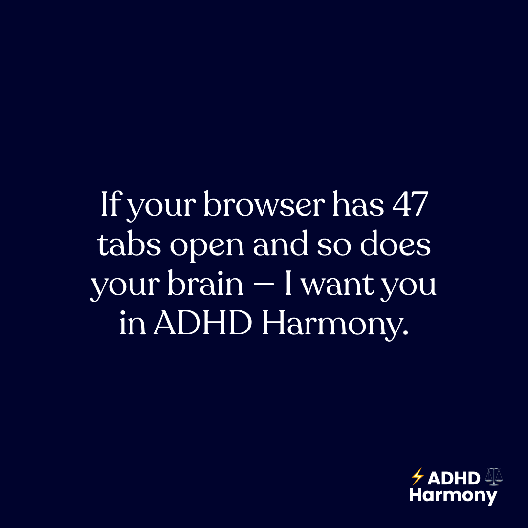 ADHD Harmony Facebook ad