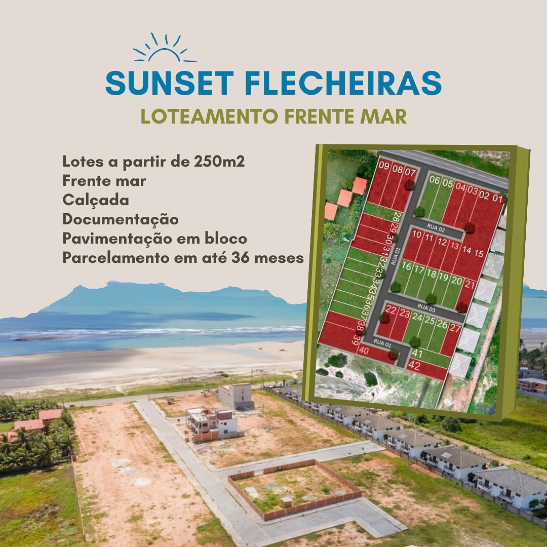 Americano Imoveis Facebook ad: **Sunset Flecheiras - Seu Refúgio Frente Mar!**