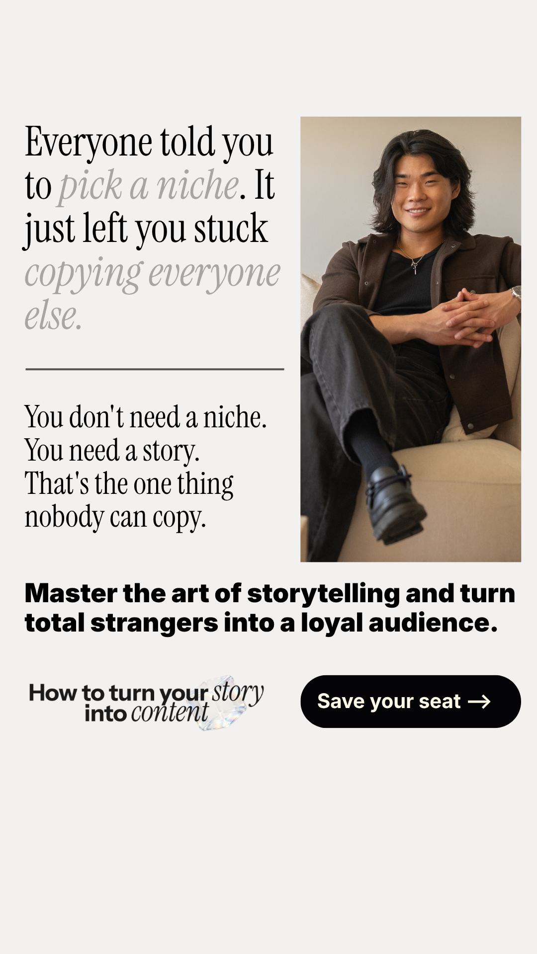 Jun Yuh Facebook ad