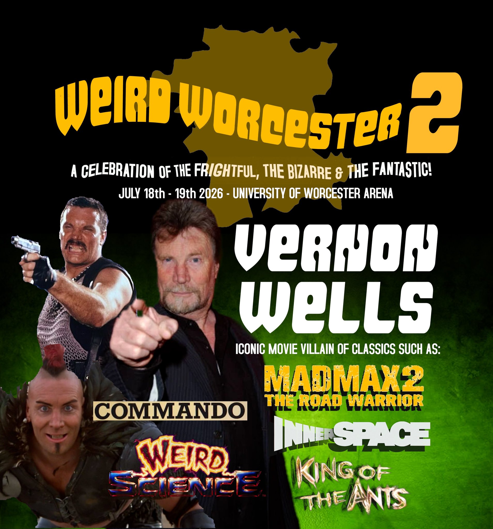 Weird Worcester Facebook ad: SPECIAL GUEST ANNOUNCEMENT!