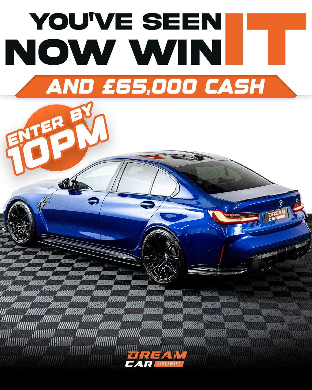 Dream Car Giveaways Facebook ad