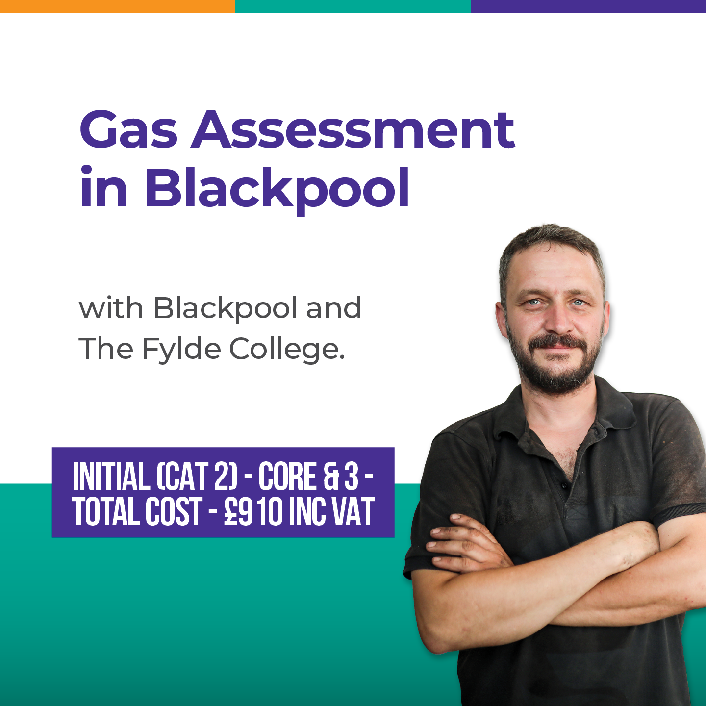 Blackpool and The Fylde College Facebook ad