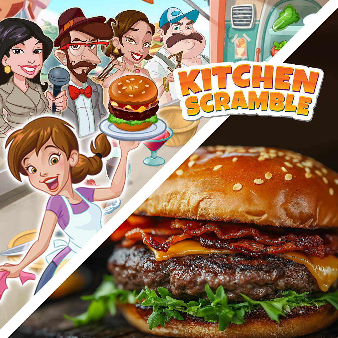 Kitchen Scramble Facebook ad