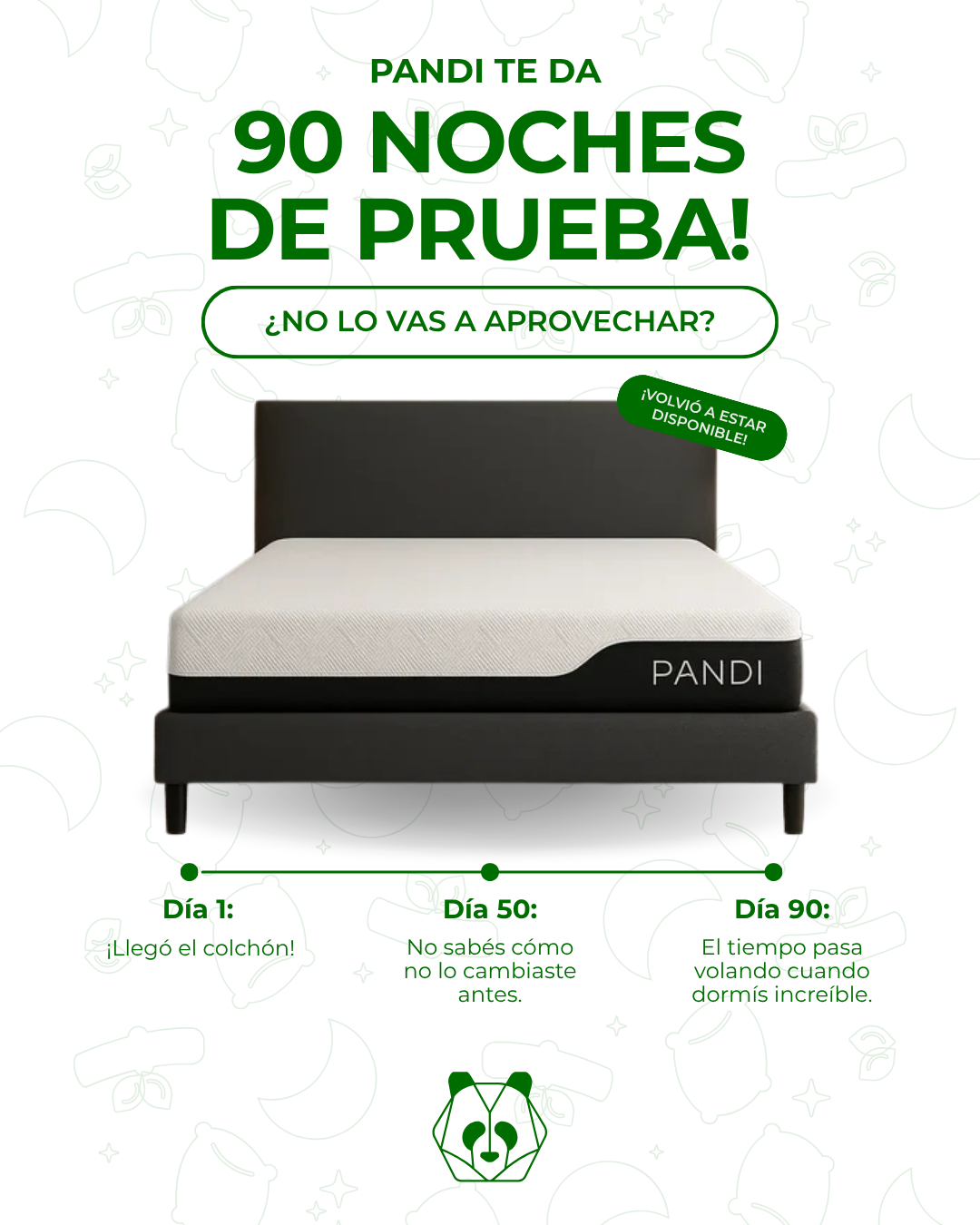 Pandi Luxury Bedding Facebook ad