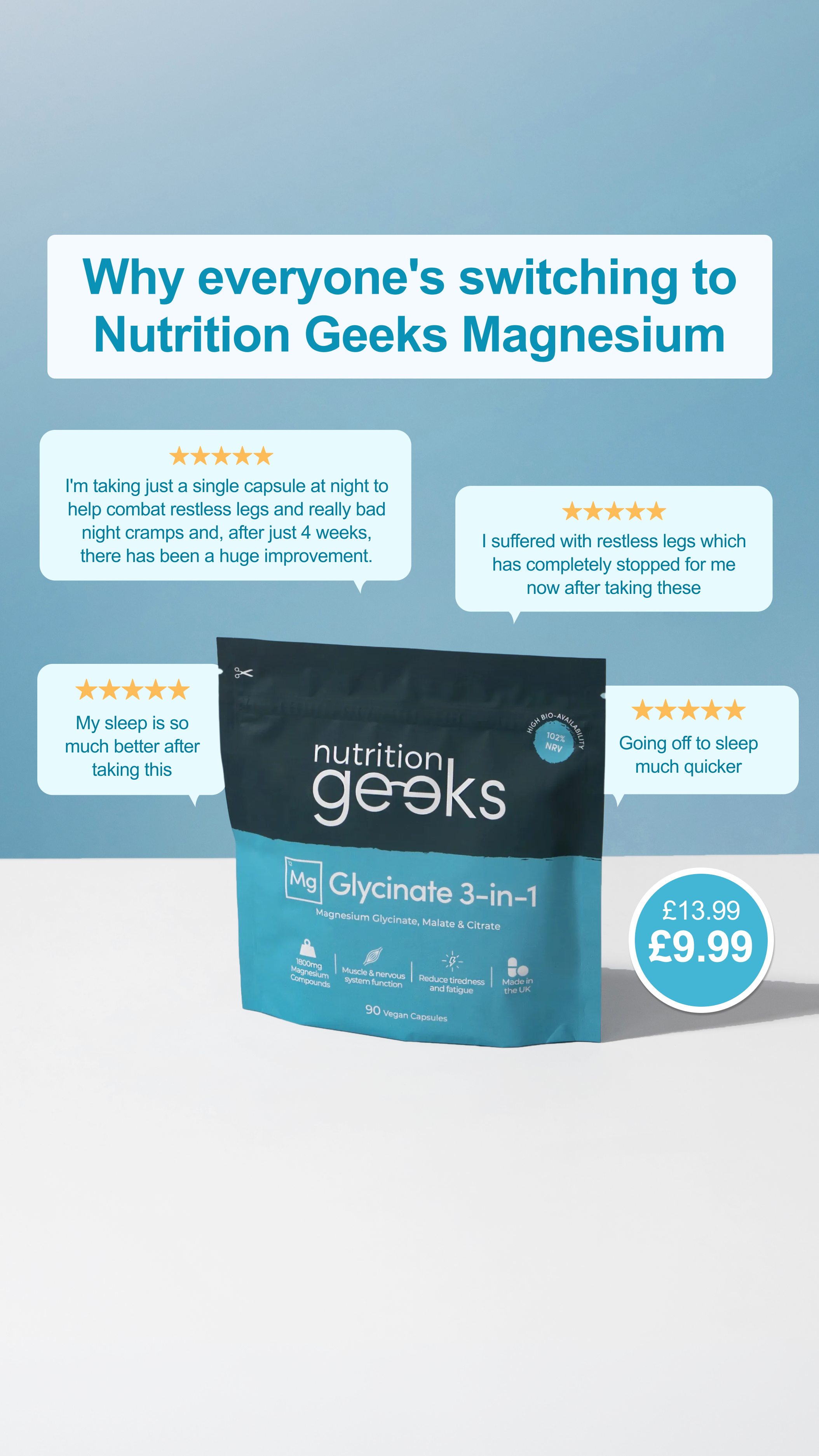 Nutrition Geeks Facebook ad