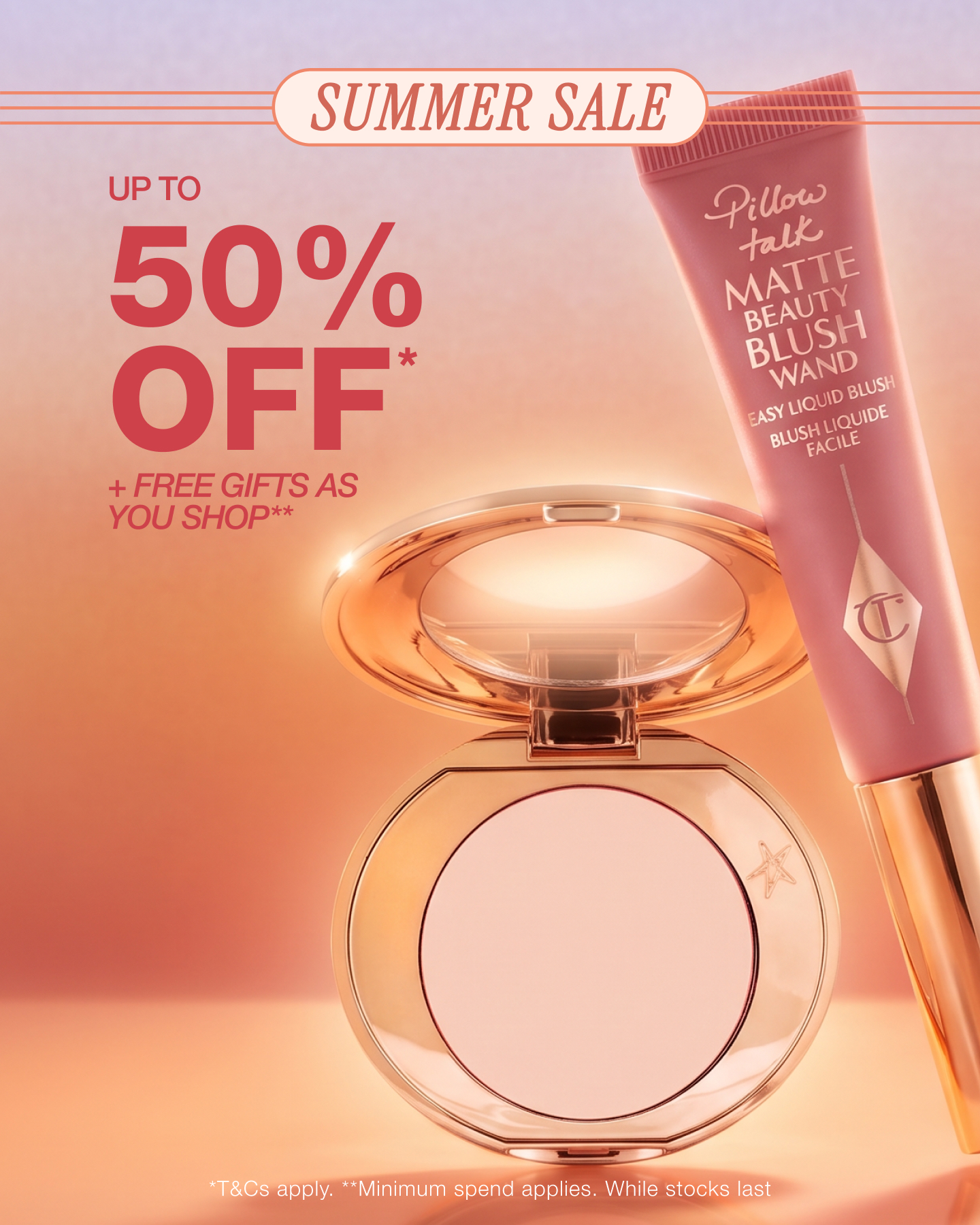 Charlotte Tilbury Facebook ad