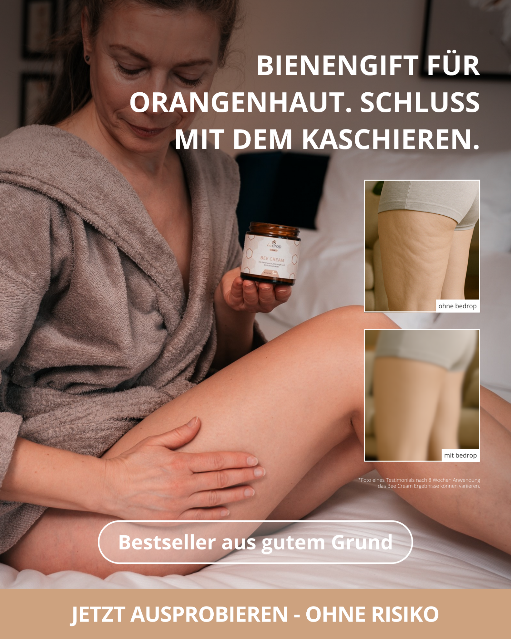 Bedrop #natürlichbiene Facebook ad