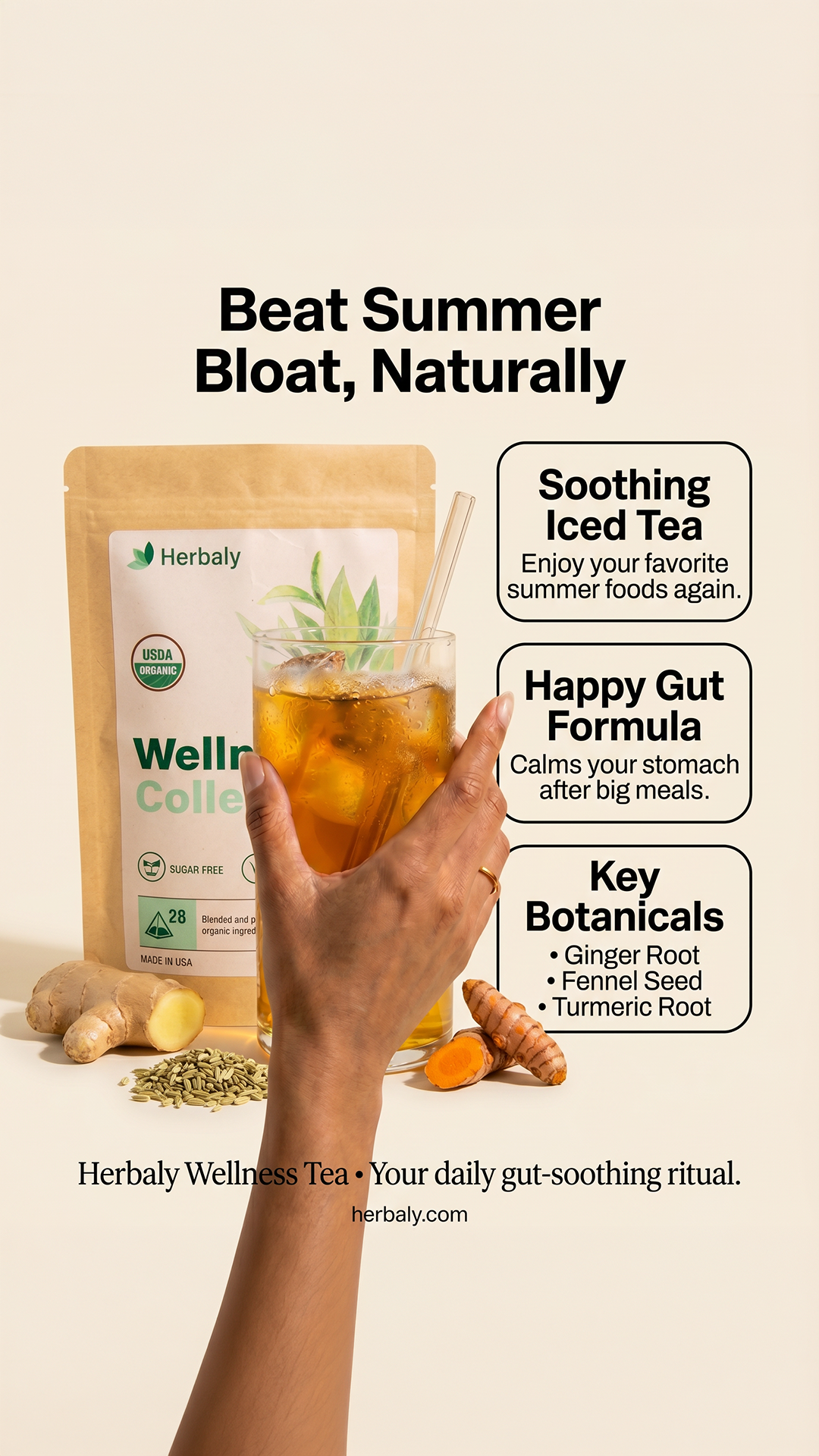 Herbaly Facebook ad