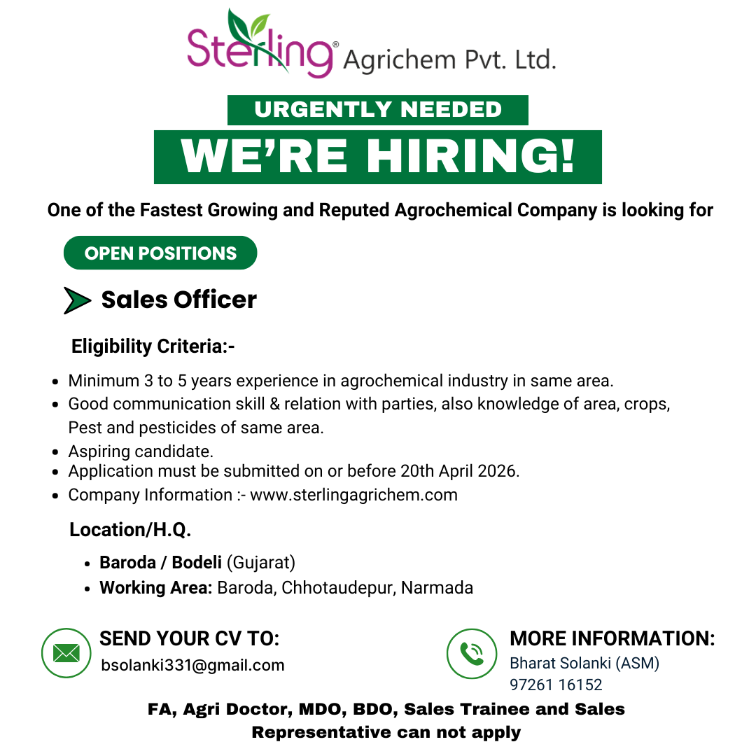 Sterling Agrichem Pvt. Ltd. Facebook ad