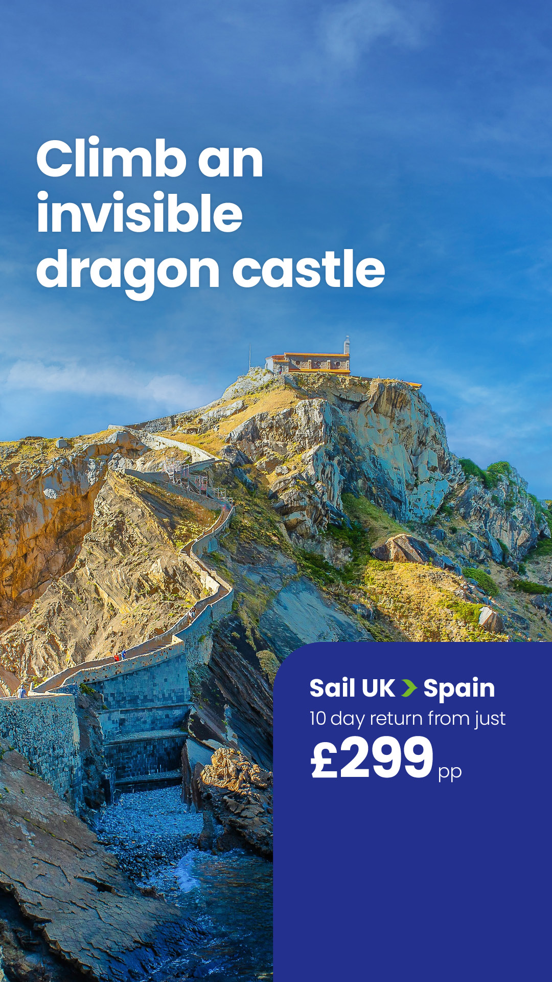 Brittany Ferries Facebook ad