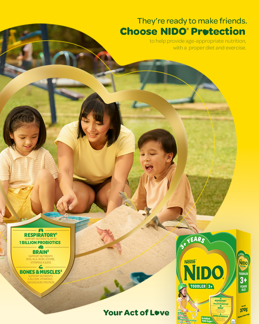 NIDO Milk Drinks Facebook ad