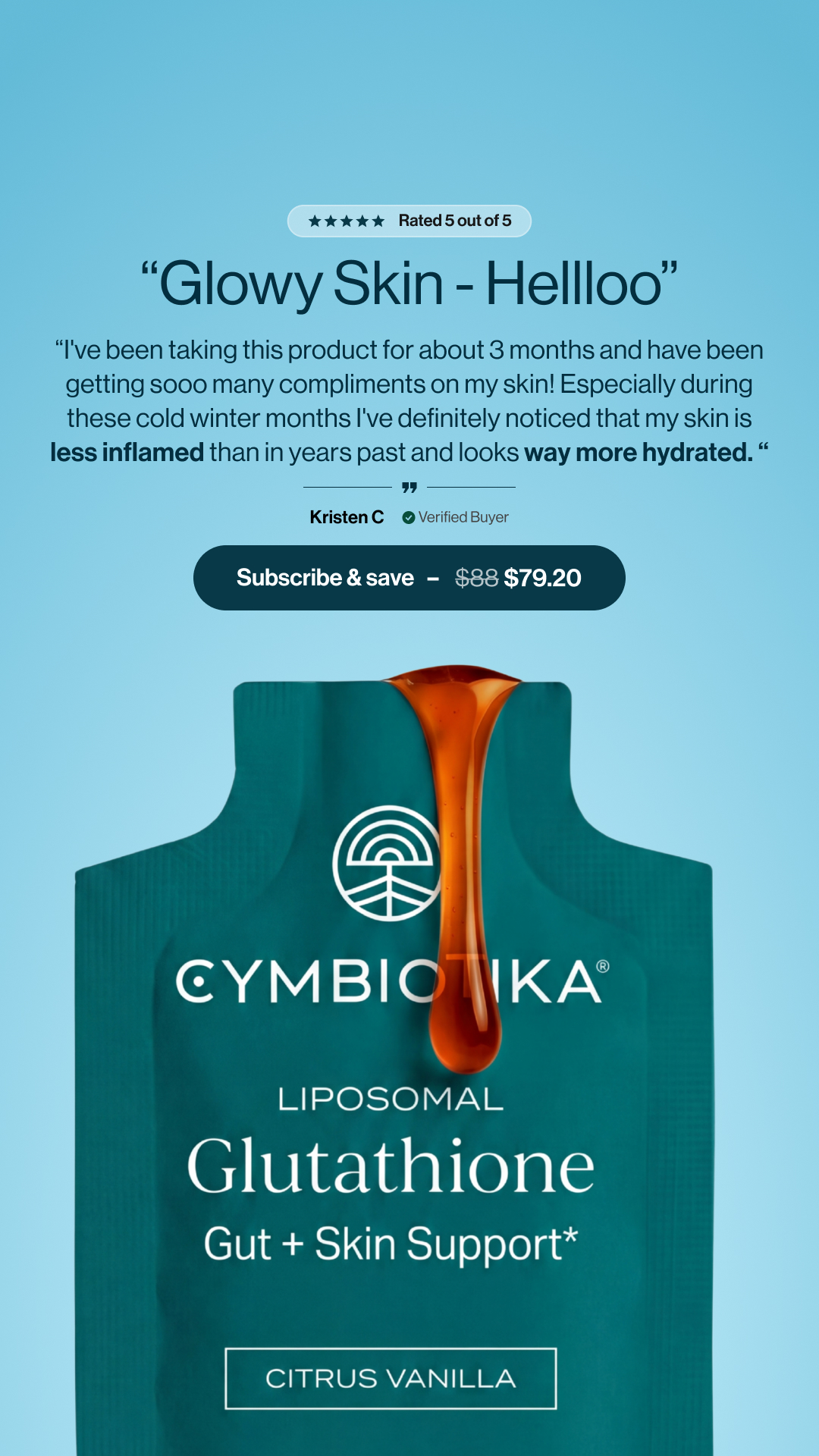 Cymbiotika Facebook ad