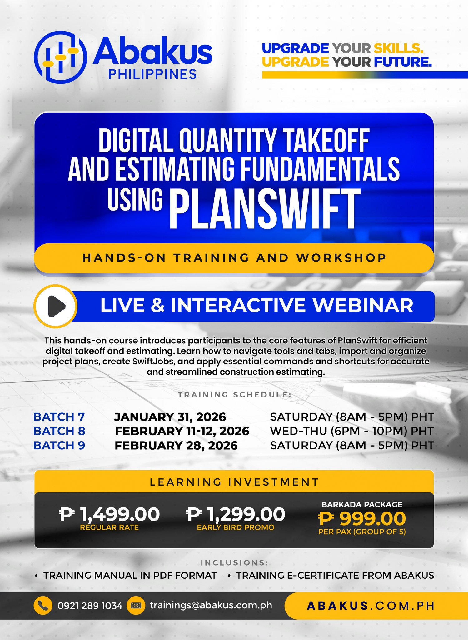 Abakus Trainings Philippines Facebook ad