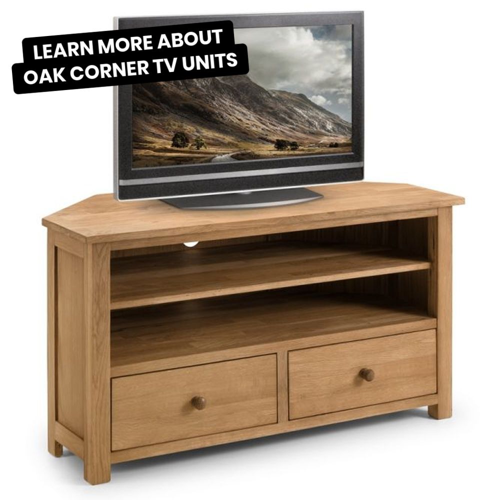 Bonbons's Facebook ad: Learn more about Oak Corner Tv Units